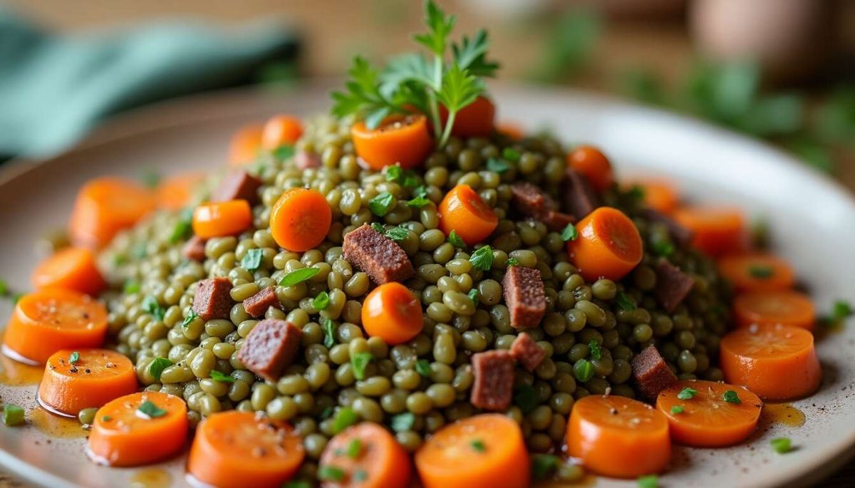 Savourez une salade de lentilles réconfortante et nutritive