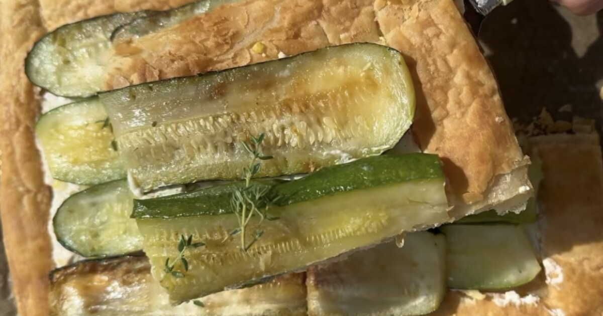 Une tarte à la ricotta et courgettes qui enchante les papilles