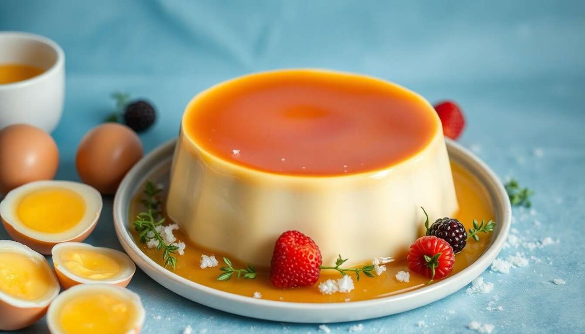 Un flan simplifié à seulement trois ingrédients