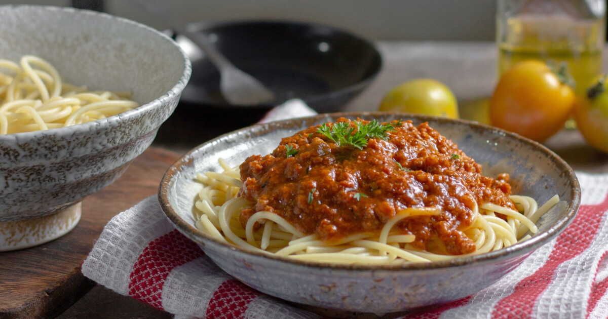 Découvrez la bolognaise végétale qui séduira tous les palais