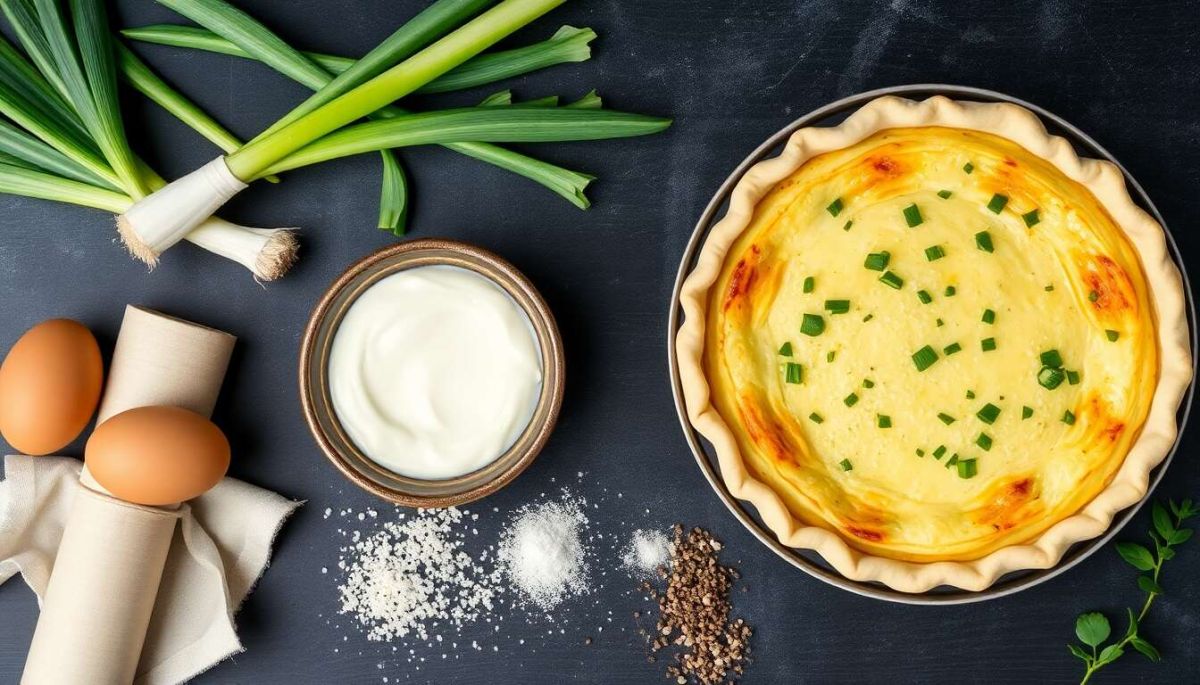 la quiche aux poireaux : une recette simple et savoureuse à partager