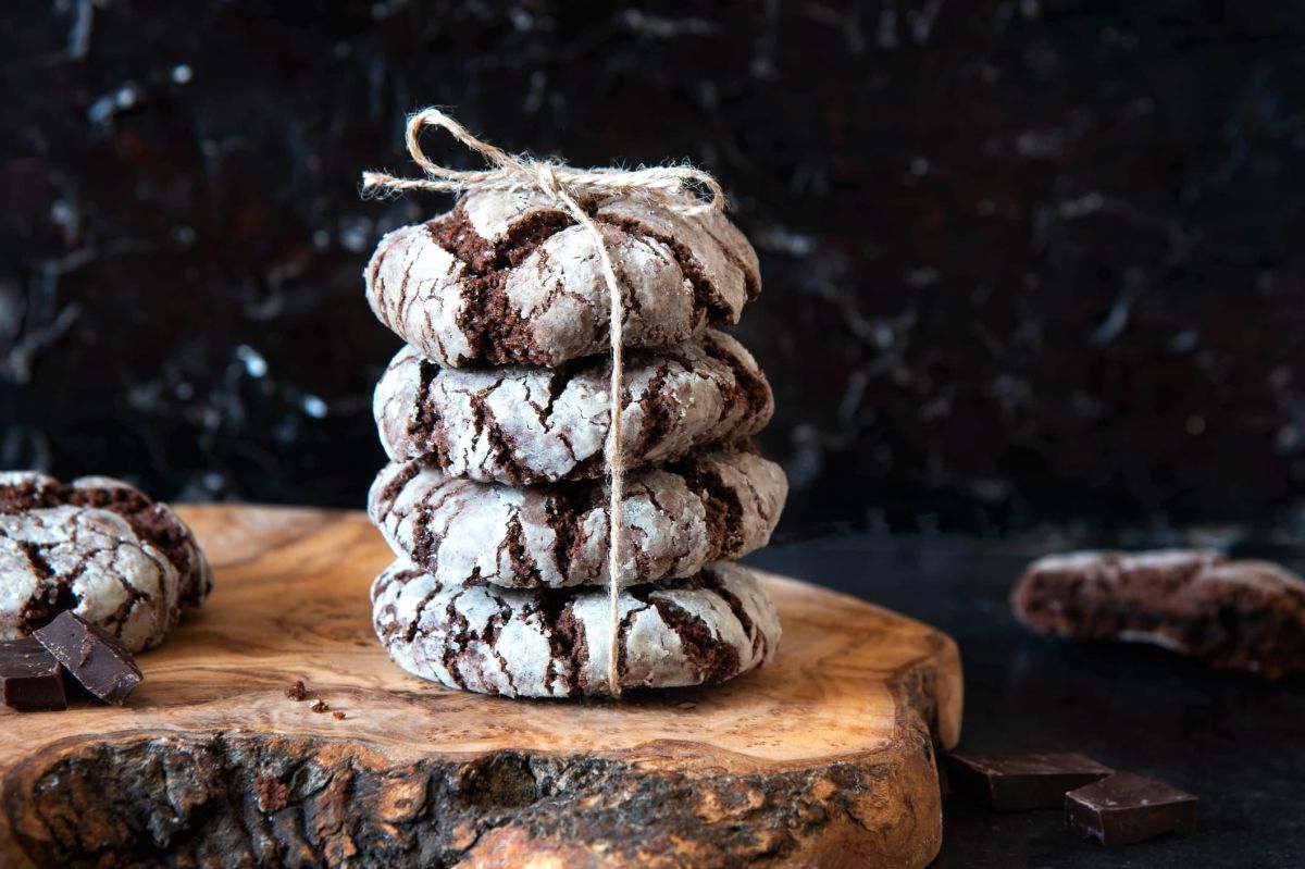 Craquez pour des crinkles chocolat : des biscuits festifs irrésistibles pour Noël