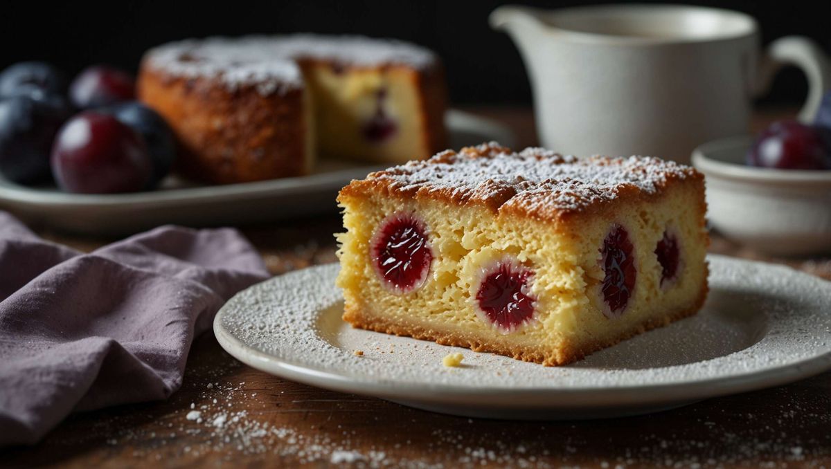 Un gâteau moelleux aux prunes au Thermomix pour égayer vos goûters