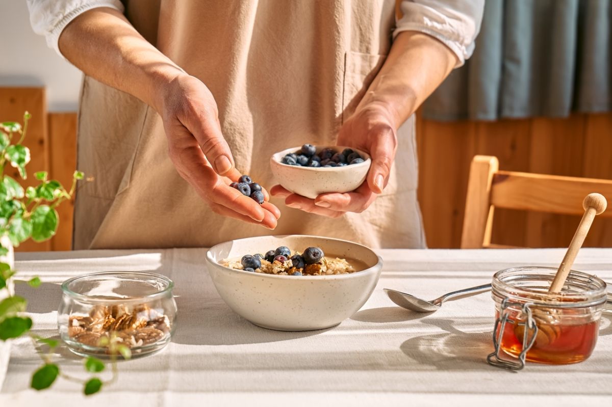 Un petit-déjeuner aux deux ingrédients pour un cœur en bonne santé