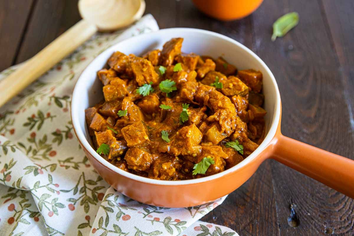 Curry d’aubergines
