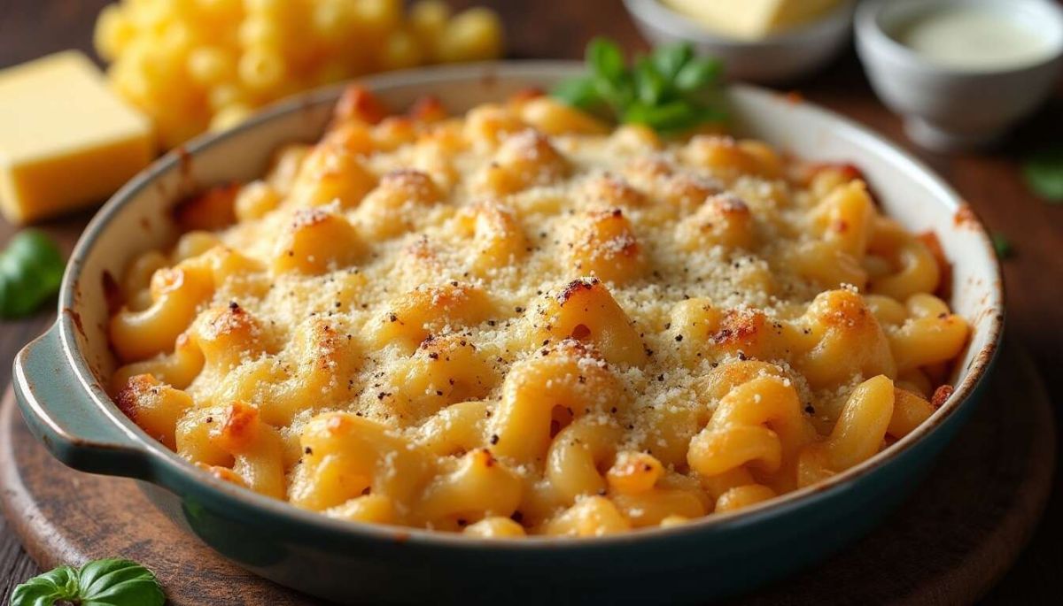 un gratin de macaronis au micro-ondes qui va séduire vos papilles