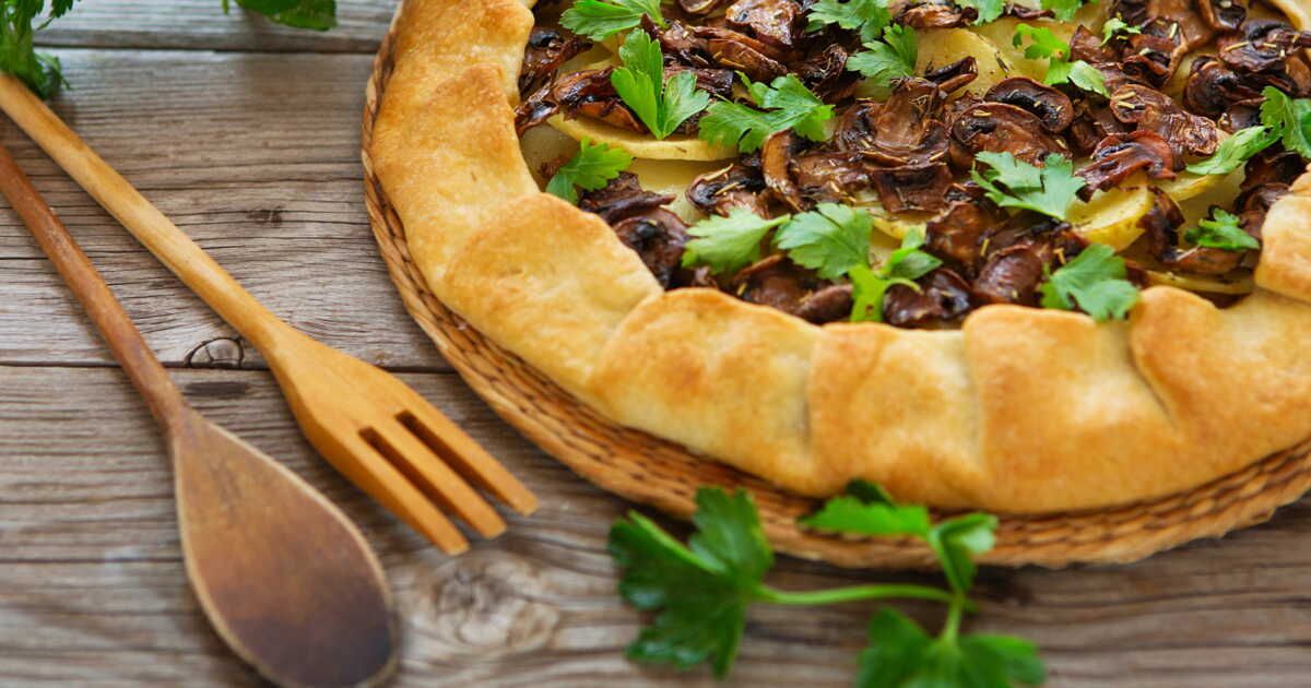 Tarte gourmande aux champignons et comté : une recette d'automne réconfortante