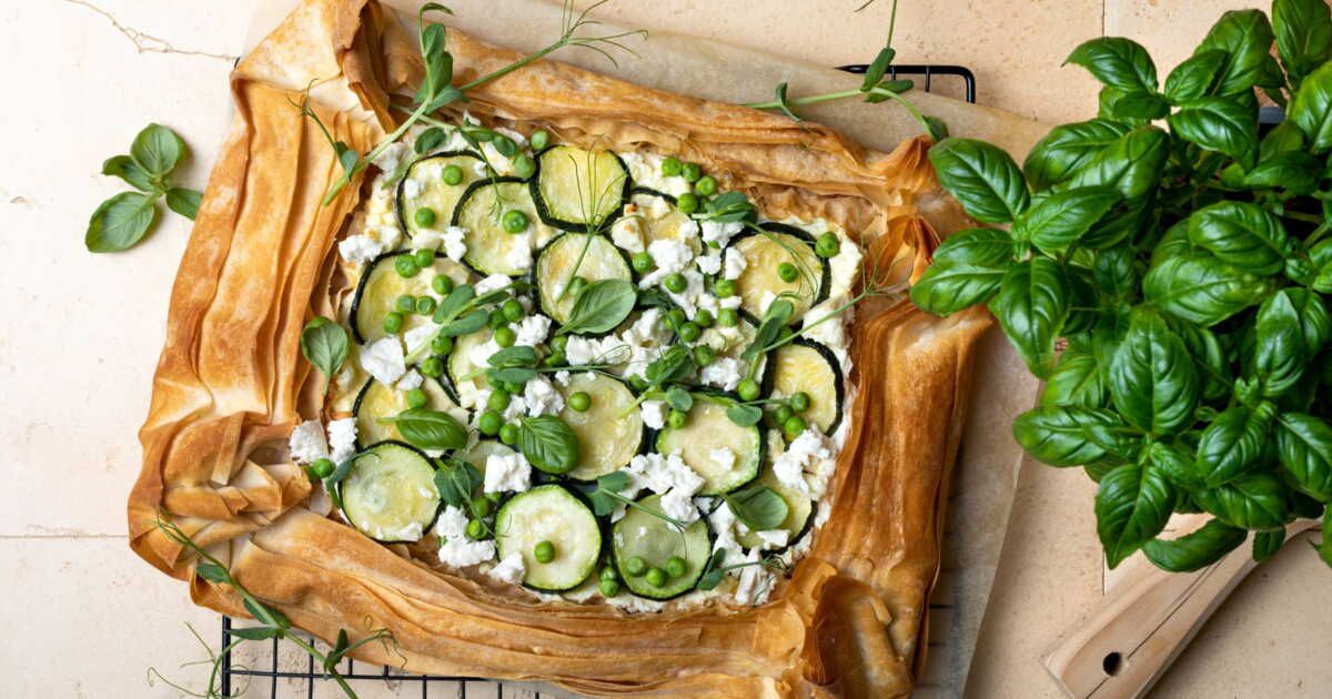 Tarte aux courgettes et feta : une délicieuse recette à savourer sans hésitation