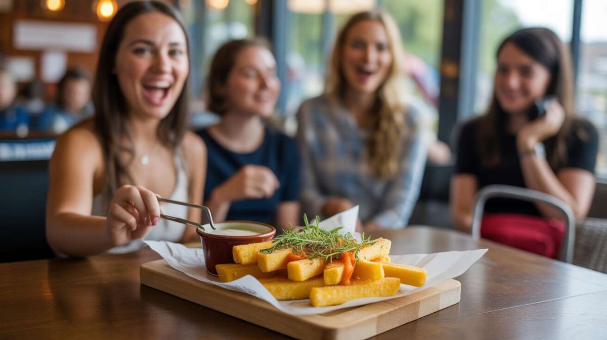 Dégustez les frites de polenta : une alternative croustillante pour cet automne