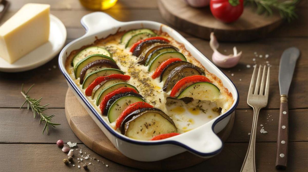 Un gratin de légumes du soleil au fromage frais pour régaler vos convives