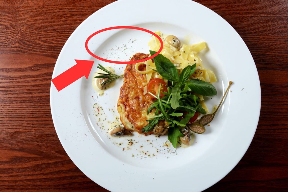 Dêcouvez l'astuce bien cachée de votre assiette au restaurant