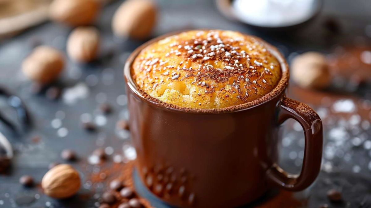 Un mug cake nature qui ravira vos papilles en un rien de temps