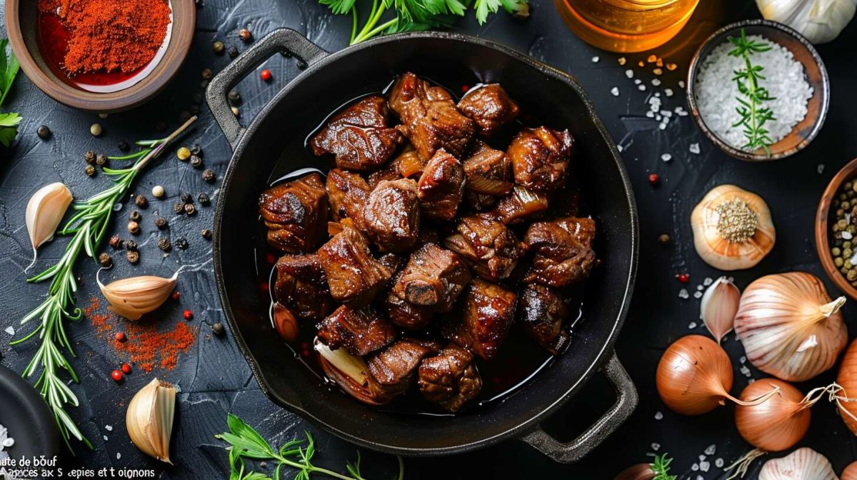 sauté de bœuf aux 5 épices et oignons : une invitation au voyage