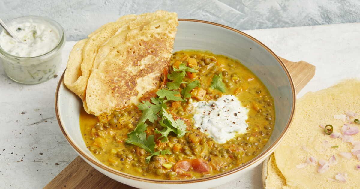 Dahl automnal de lentilles et potimarron : un régal réconfortant