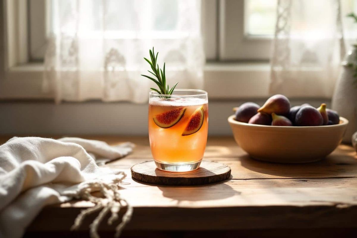 La mule automnale : un cocktail de figues et de romarin pour prolonger l'été