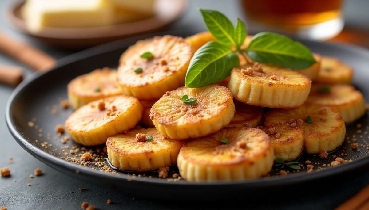 Une touche d'exotisme : savourez les bananes à la poêle