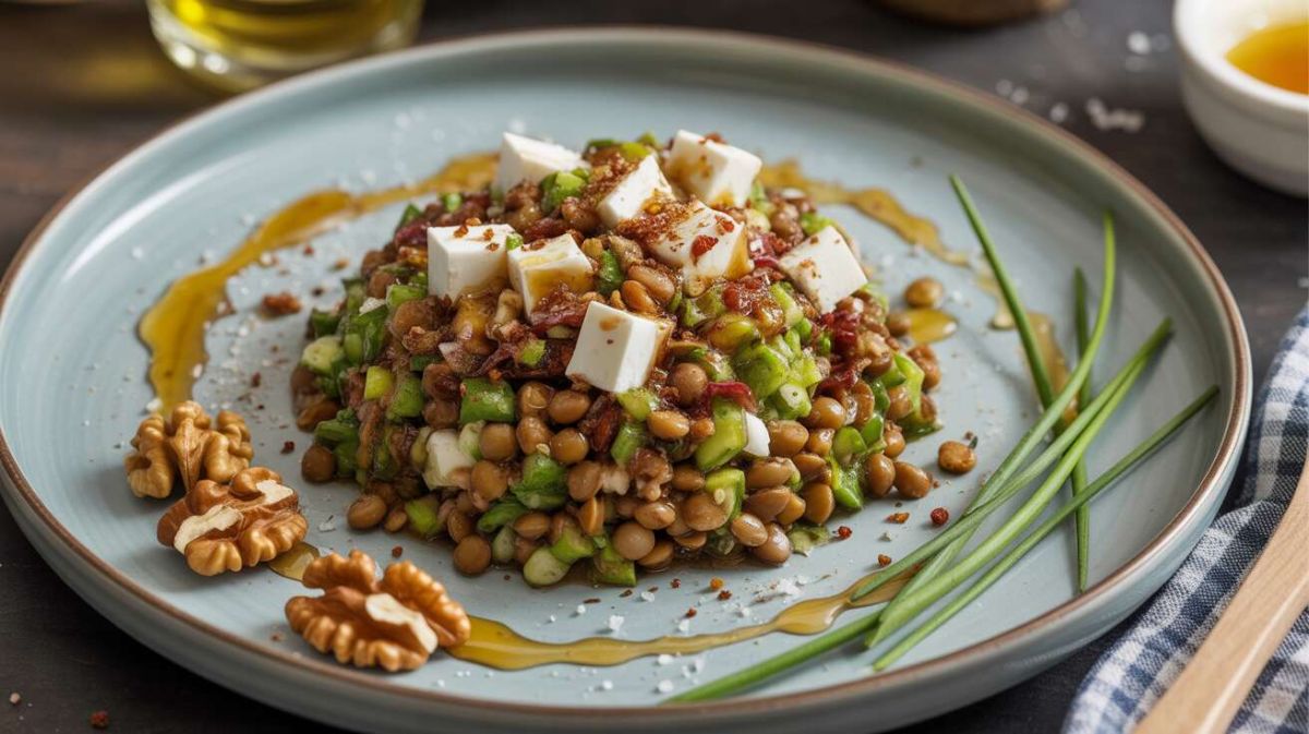 Savourez l'automne avec une salade de lentilles à la feta