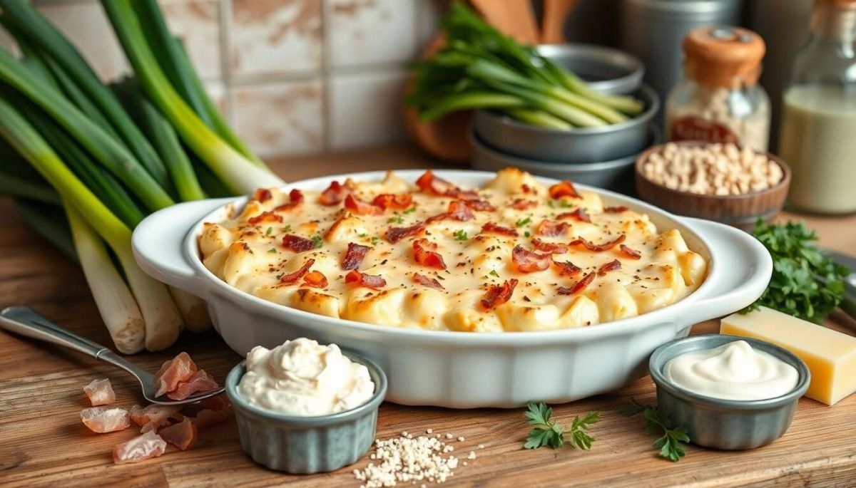 Gratin de poireaux aux lardons : un délice réconfortant à découvrir