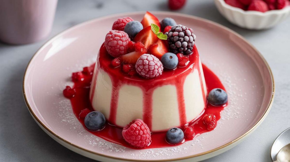 Découverte de la panna cotta aux fruits rouges, un délice italien à réaliser soi-même