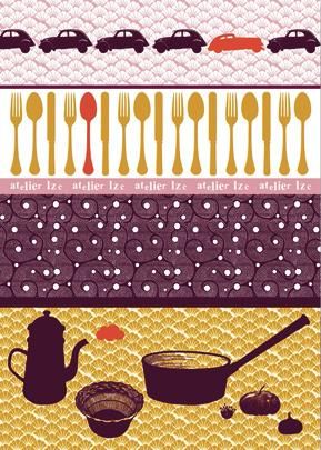 des torchons élégants pour égayer votre cuisine