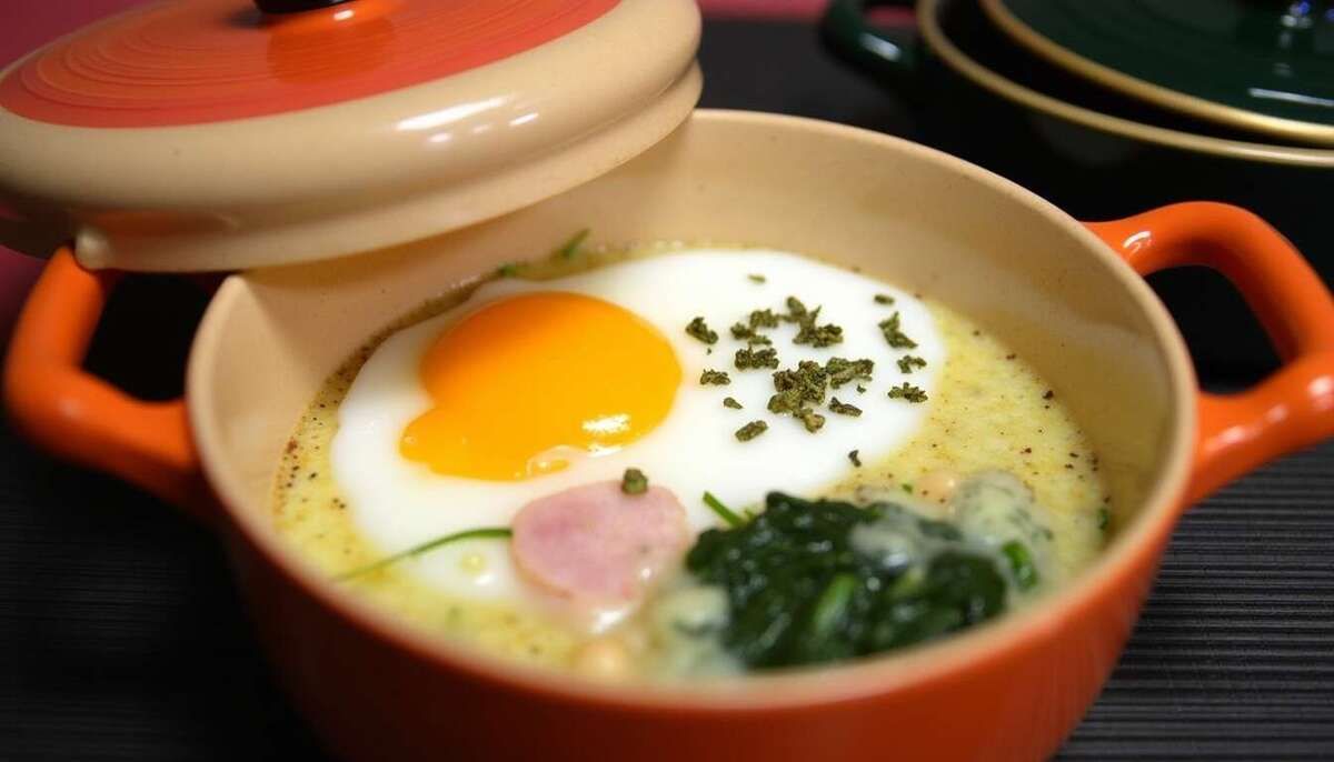 Oeufs de caille cocotte au comté : une entrée gourmande à succès