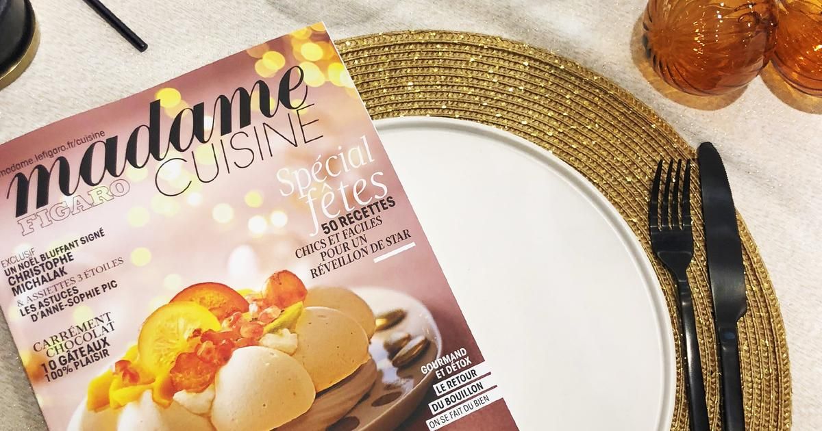 Découvrez le nouveau hors-série madame figaro cuisine pour des fêtes inoubliables