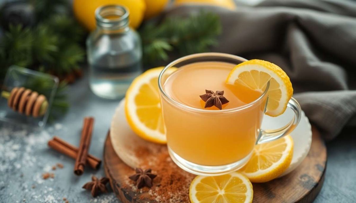 Citron chaud : une boisson réconfortante pour les froides journées d'hiver