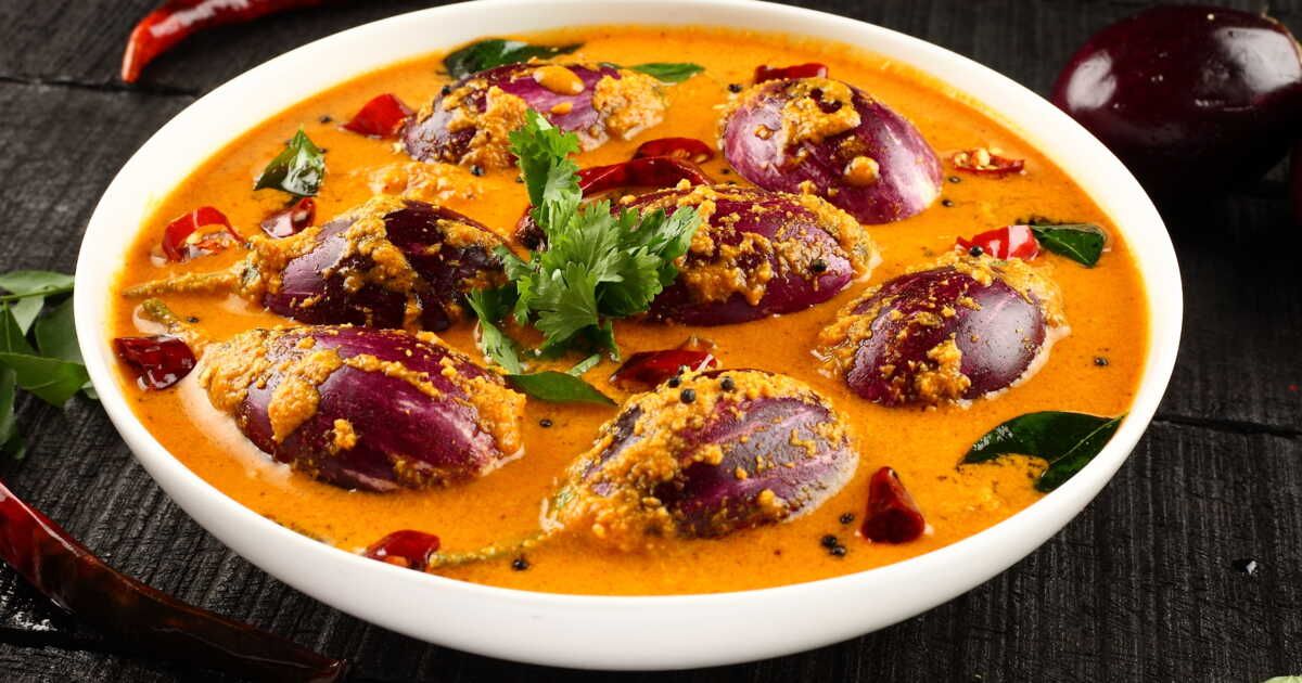 Curry d'aubergine : la recette originale et de saison