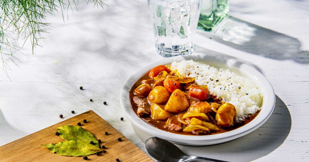 Découvrez le curry japonais de légumes qui réchauffe avec Cyril Lignac