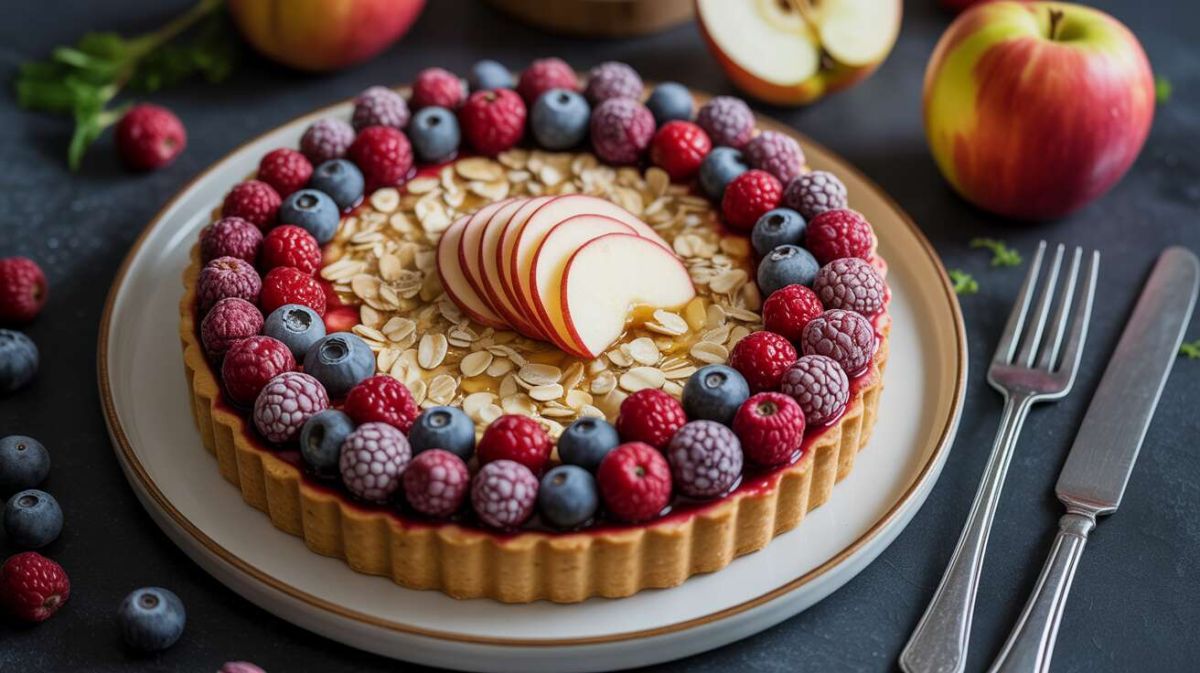Une tarte légère aux fruits rouges qui ravira vos papilles