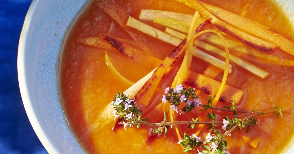 La soupe froide, fraîcheur et bienfaits nutritionnels