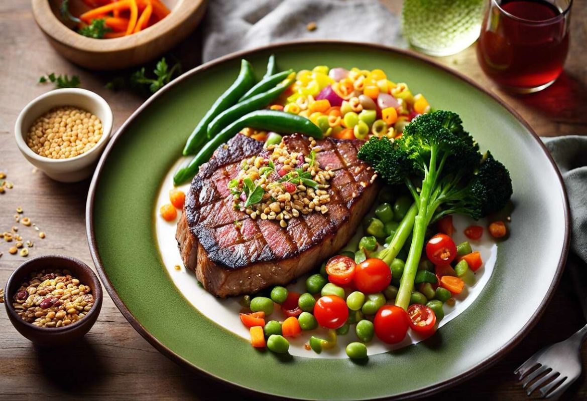 Savourez un steak végétal gourmand et équilibré