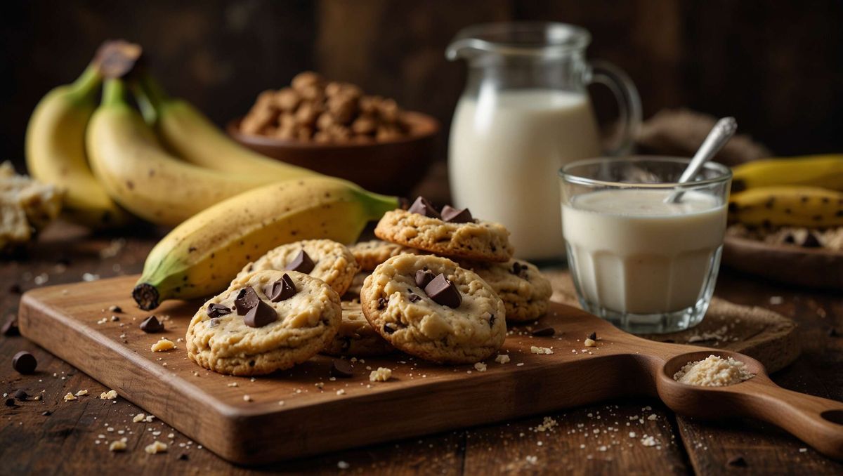 Cookies à la banane : une douceur tropicale à savourer
