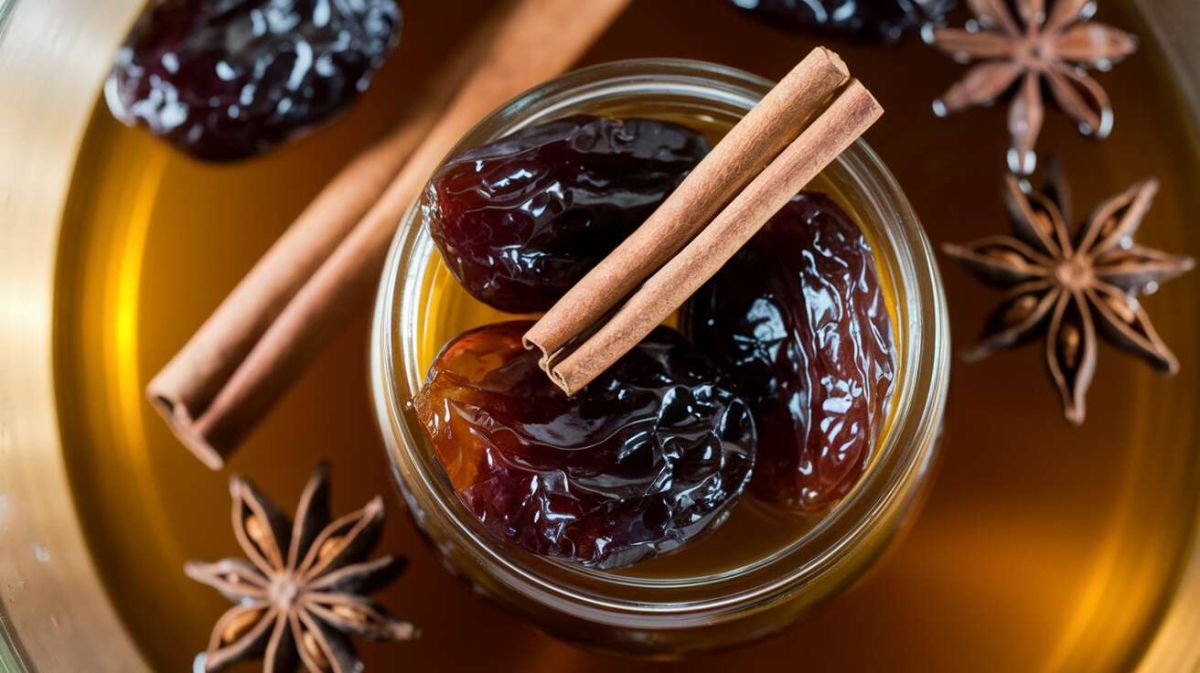 Savourez la légèreté des prunes pochées en sirop de fruits