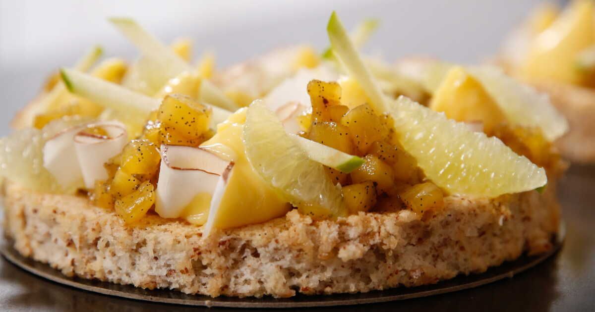 La douceur des tropiques : le gâteau ananas-coco de Jonathan Blot