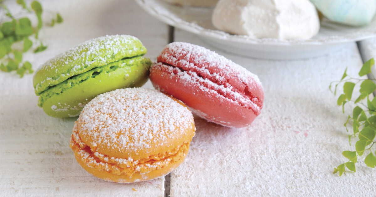 Les macarons à portée de main